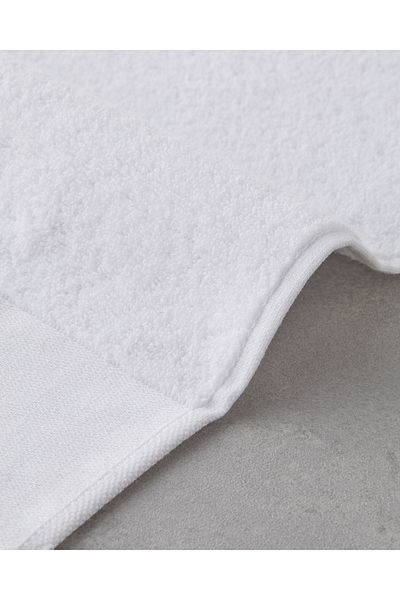 English Home Πετσέτα Χεριών Lisa Βαμβακερή Κεντημένη 30x50 cm Λευκή