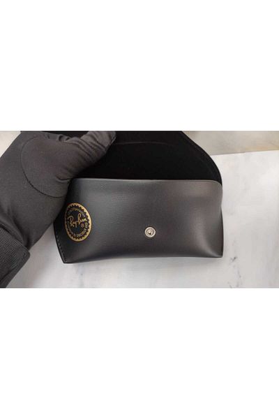 Ray-Ban حافظة حاوية النظارات الشمسية المنحنية