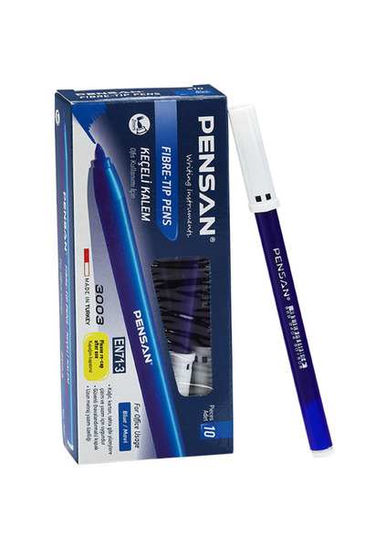 Pensan 3003 Ofis Keçeli Kalem 10 Adet