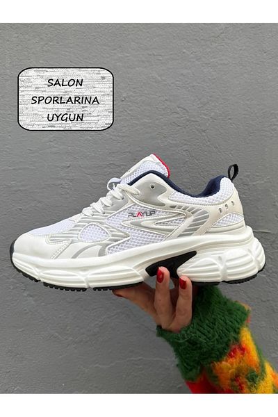 Playup Unisex Running and Walking Shoes, Non-Slip Sole Suitable for Hall Sports, Comfort Insole