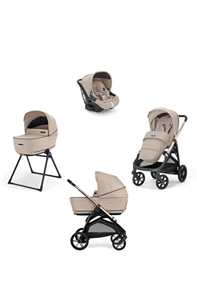 Inglesina Aptica Glam Bebek Arabası ve Darwin Recline Ana Kucaklı, Portbebeli, Stantlı 4'lü Sistem