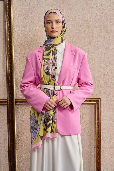 ED Scarf Celebrity Carmina Shawl - Yellow
