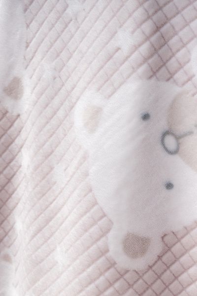 Bebitof Care Bears Patterned 90X105 cm Plush Baby Blanket