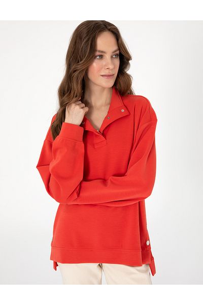 Pierre Cardin Red Comfort Fit Sweatshirt 50301338 -Vr030