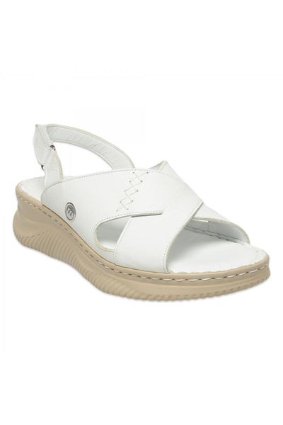 Mammamia D25Ys-2855 Sandale de damă Daily White