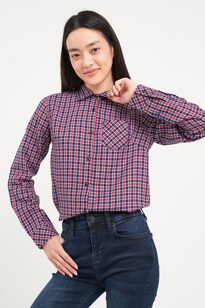 Lee Cooper Camasa dama cu model in carouri mici