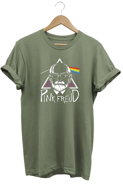 remonz Μπλουζάκι με στάμπα Pink Freud 100% βαμβάκι