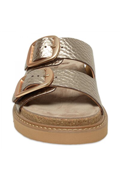 Mammamia D25Yt-1445 Daily Bronze Women's Slippers