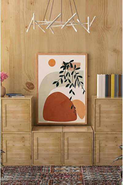 kutuTR Ahşap Çerçeveli Mdf Tek Tablo Retro Dekor Tablo (KENDİ TABLO SETİNİZİ ...
