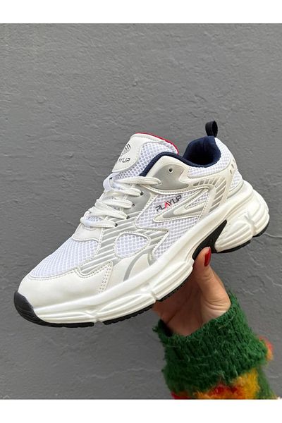Playup Unisex Running and Walking Shoes, Non-Slip Sole Suitable for Hall Sports, Comfort Insole
