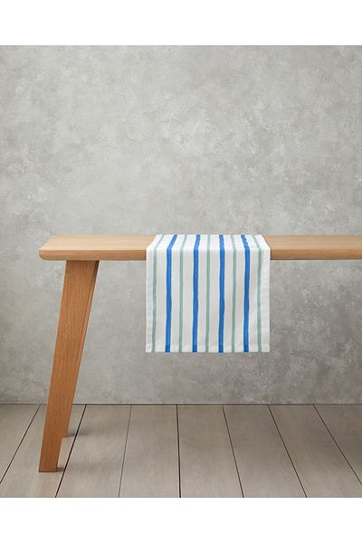 English Home Coastline Polyester Runner 40X140 cm Blue - Green