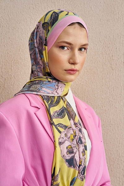 ED Scarf Celebrity Carmina Shawl - Yellow