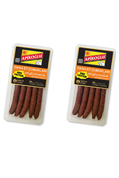 Apikoğlu Dana Et Çubukları (110 GR) 2li Paket