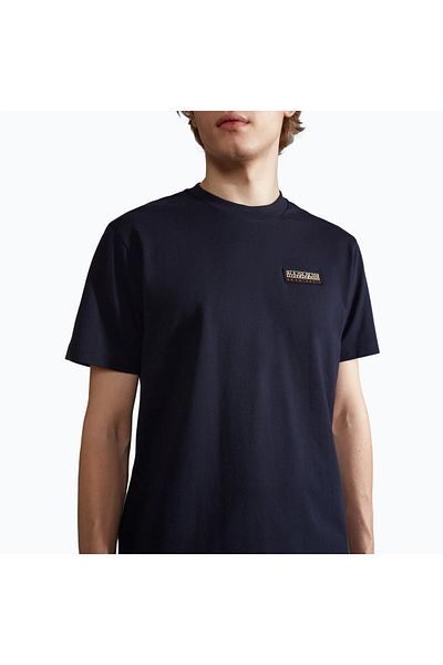 Napapijri Tricou pentru bărbați albastru închis s-iaato Napapijri