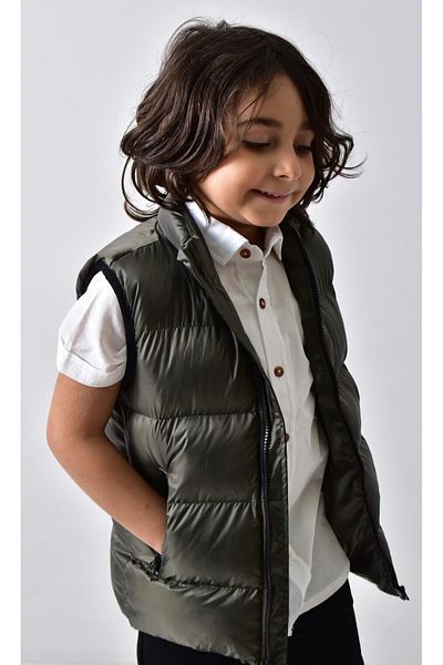 Banadamoda Boy's Mat Inflatable Vest