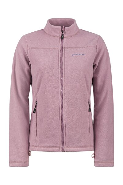 2AS Cara Kadın Tam Fermuarlı İnce Polar Sweatshirt