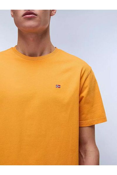 Napapijri Ανδρικό πορτοκαλί t-shirt salis Napapijri