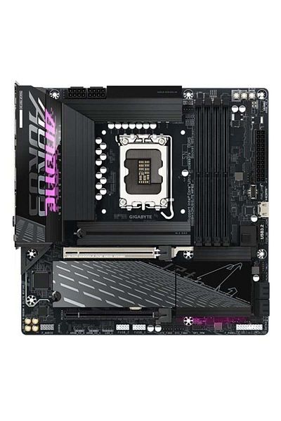 Hızlı Stok جيجابايت B860M AORUS ELITE WiFi6E DDR5 HDMI-DP TYPEC PCIE 5.0 1851P mATX