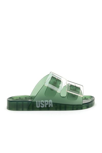 U.S. Polo Assn. Women's Green Slippers 50304478 -Vr054