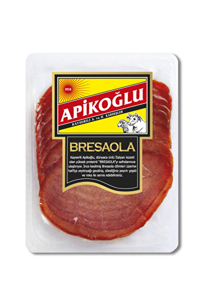 Apikoğlu Dilimli Italyan Lezzeti Dana Bresaola 70 Gr. Beşli Paket (TOPLAM 350 GR.)
