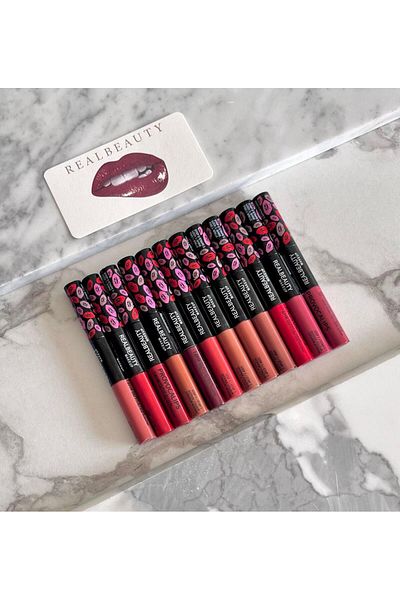 real beauty 12 Color Lipstick and Moisturizer