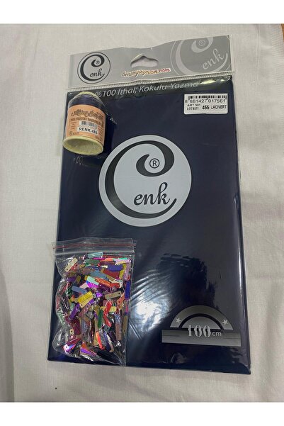 Cenk Düz Yazma Altınbaşak İp Pul Seti No:455 Lacivert