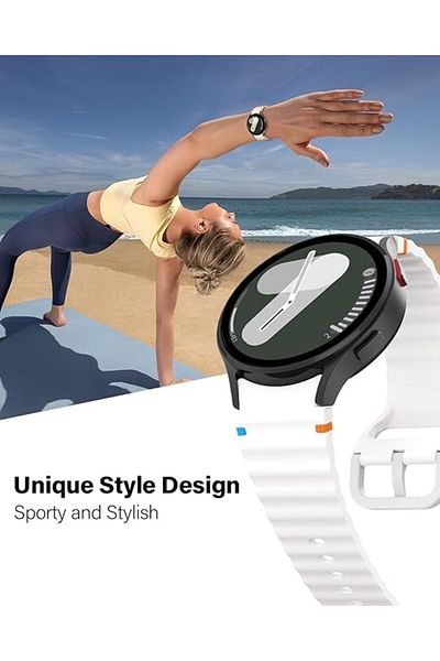 UnDePlus ل Movetime MT42X MT46X MT43A Amazfit GTS Bip 20 مللي متر الحبل الزخرفية جديلة المشارب الرياضة سيليكون حزام
