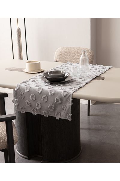 Markaev Στρογγυλή φούντα Λεπτομερής Runner 40x140
