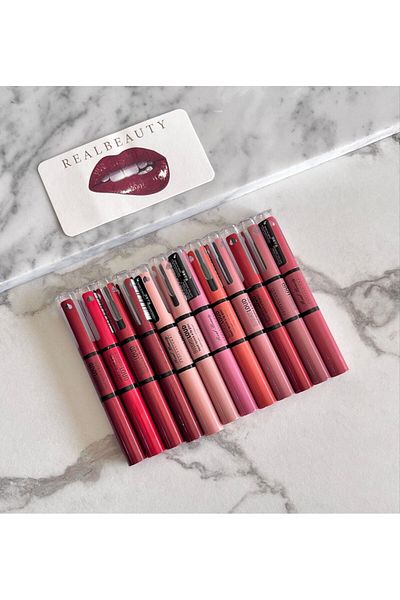 real beauty 12 Color Lipstick and Moisturizer