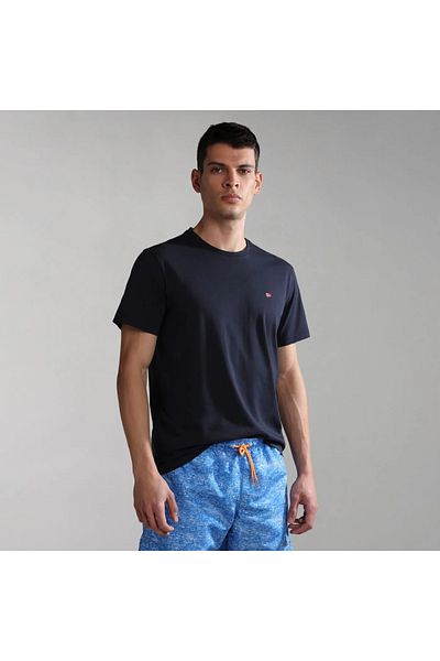 Napapijri Tricou pentru bărbați albastru închis salis Napapijri