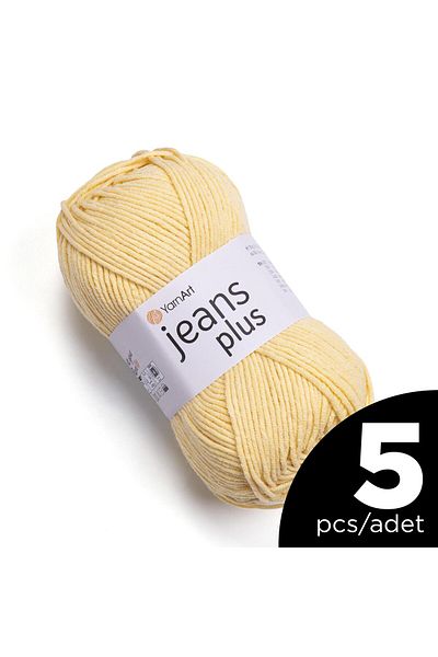 Yarnart Jeans Plus Knitting Thread - 88 - 5 Pcs