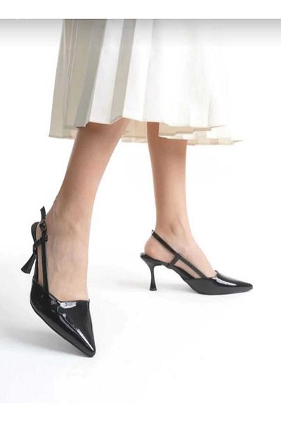 SOFT JAZZ Pointed Toe Thin Heeled Summer Shoes