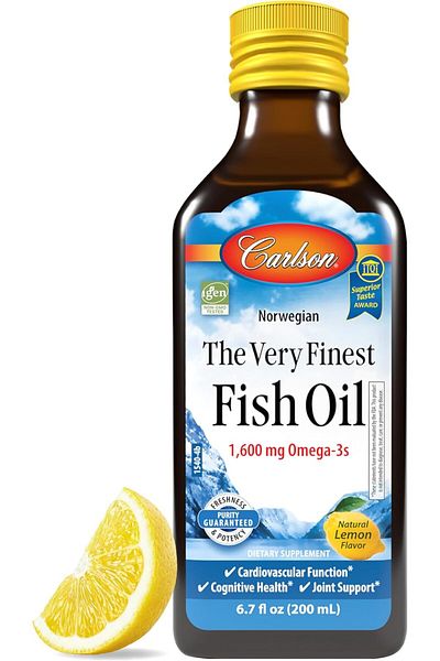 Carlson FISHOIL LEMON 200ML