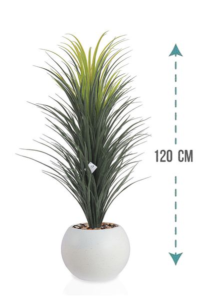 Generic Large artificial cactus with a round plastic stand