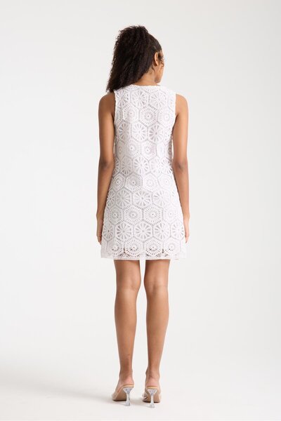 White By Nature Natural Knitted Dress