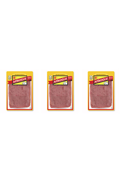 Apikoğlu Dilimli Dana Jambon 250 Gr. Üçlü Paket (TOPLAM 750 GR.)