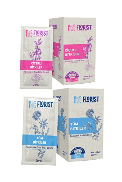 FLORİST Bitki Besini Çiçekli Bitkiler & Tüm Bitkiler | Çok Amaçlı Bitki Canla...