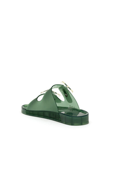 U.S. Polo Assn. Women's Green Slippers 50304478-Vr054