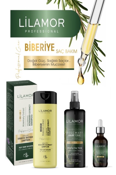 Lilamor LİLAMOR BİBERİYE 3 LÜ SET