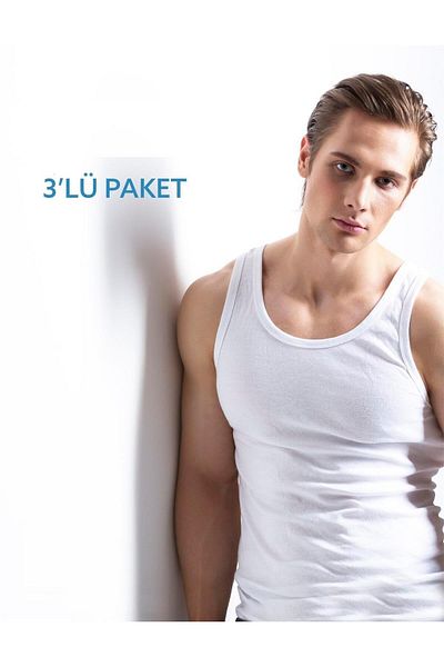 İmza 3 Pack Cotton Tank Top & T-Shirt ( 1062245100 )