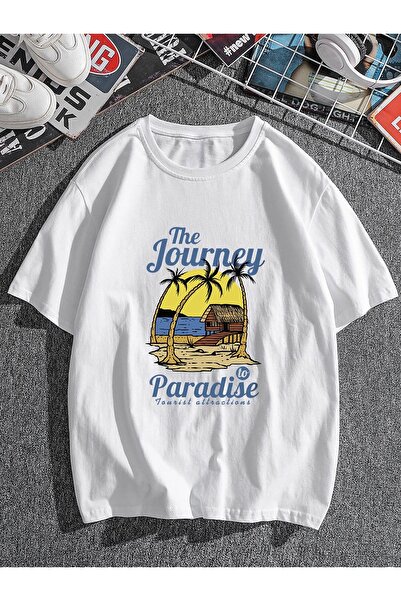 Bengi Clothing تي شيرت مطبوع بأكمام قصيرة وقصة كبيرة الحجم