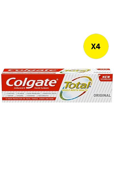 Colgate X4 - COLGATE TOOTHPASTE 100ML TOTALLY ORIGINAL
