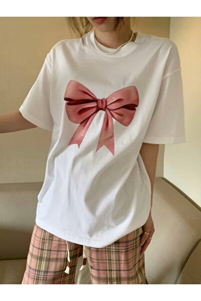 Jose Clothing Tricou imprimat cu mânecă scurtă cu croială supradimensionată