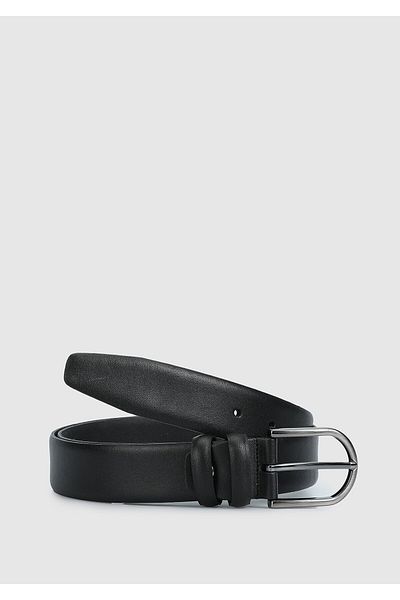 Provoq Provoq 002 Men's Black Leather Belt