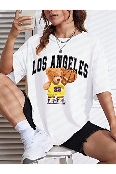 Bengi Clothing Футболка з принтом оверсайз з коротким рукавом