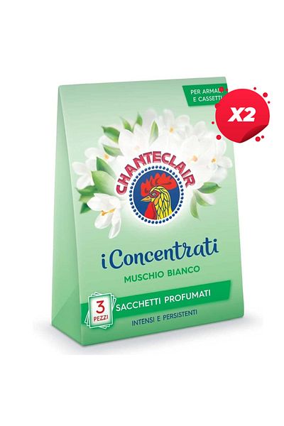 chante clair X2 - CHANTE CLAIR ODORIZANTE DULAP 3BUC MUSCHIO BIANCO