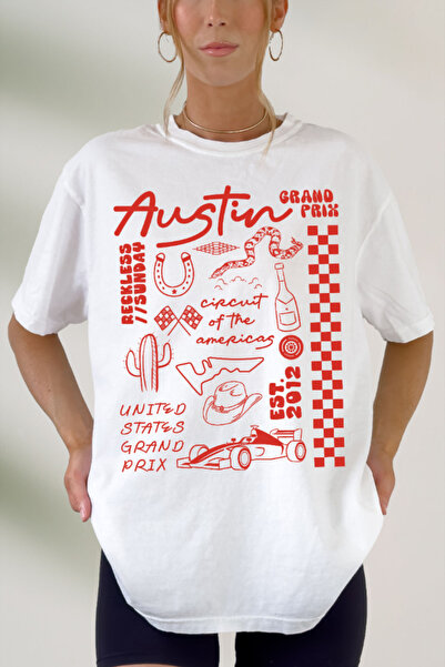 Jose Clothing Tricou imprimat cu mânecă scurtă cu croială supradimensionată