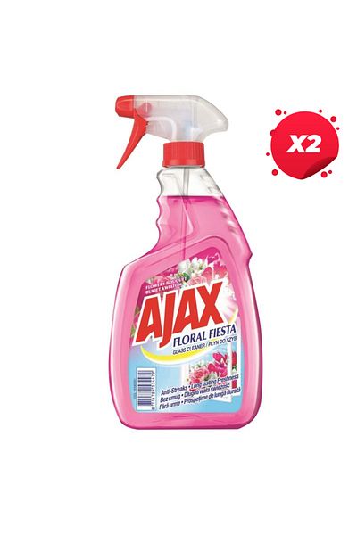 Ajax X2 - AJAX GLASS SOLUTION 500ML FLOWER