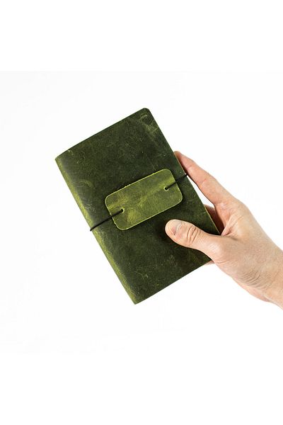 noft A6 Travel Notebook Leather Notebook Case - Travel Notebook 12 X 17cm