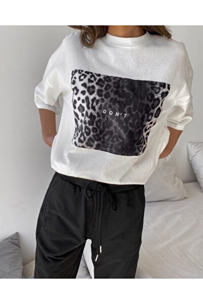 Jose Clothing Tricou imprimat cu mânecă scurtă cu croială supradimensionată